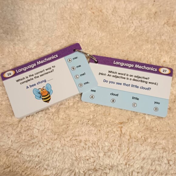 EUC ~ Lakeshore Language Test Prep Rings ~ Grade 1 - Picture 12 of 16